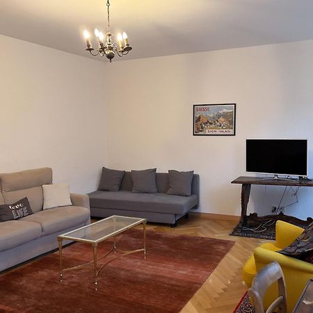 Charmant Appartement Au Coeur De Sion Dış mekan fotoğraf