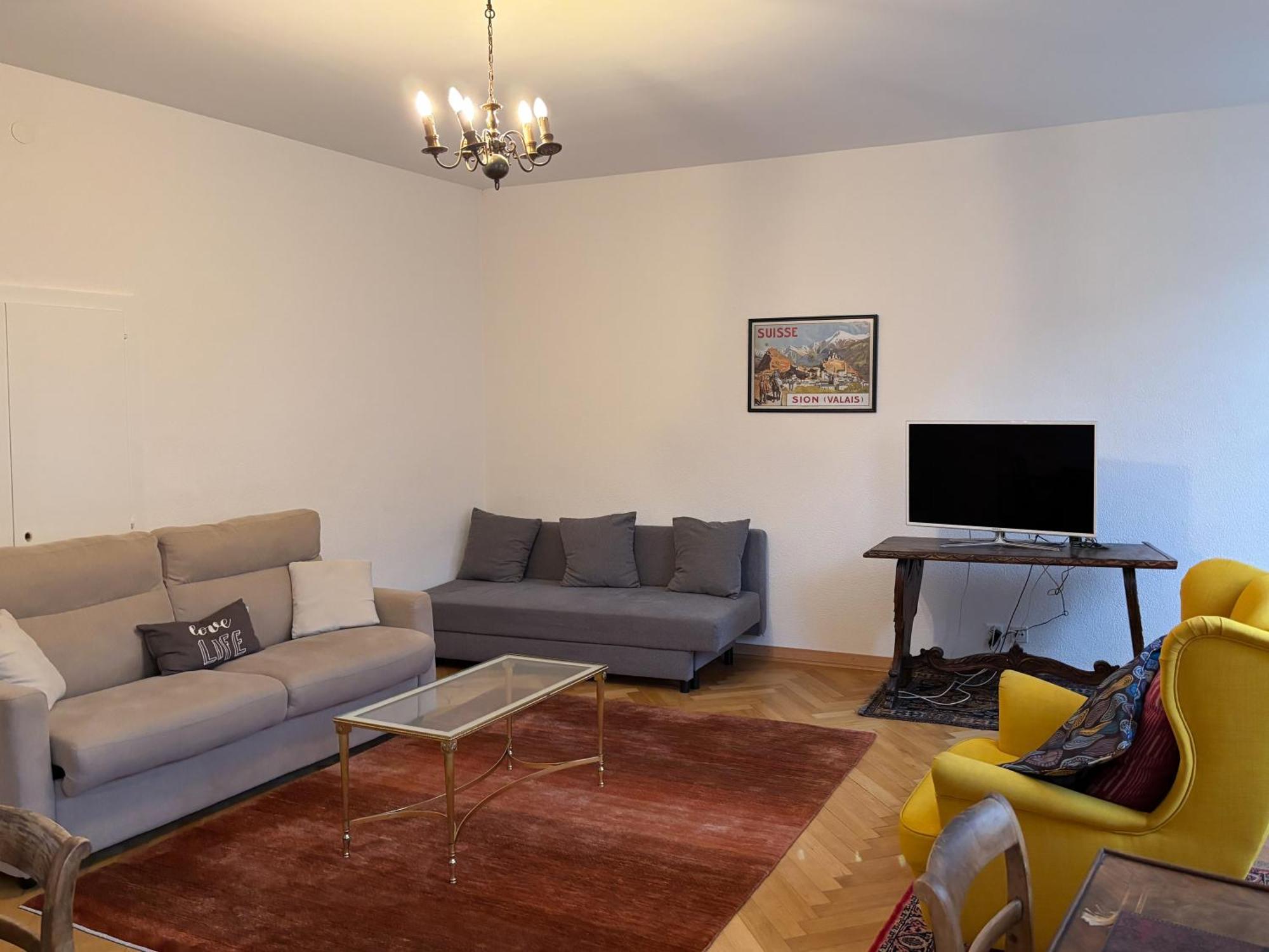 Charmant Appartement Au Coeur De Sion Dış mekan fotoğraf